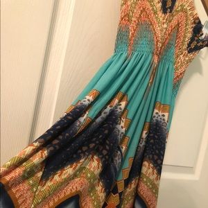 Strapless Stretchy Dress Size M/L